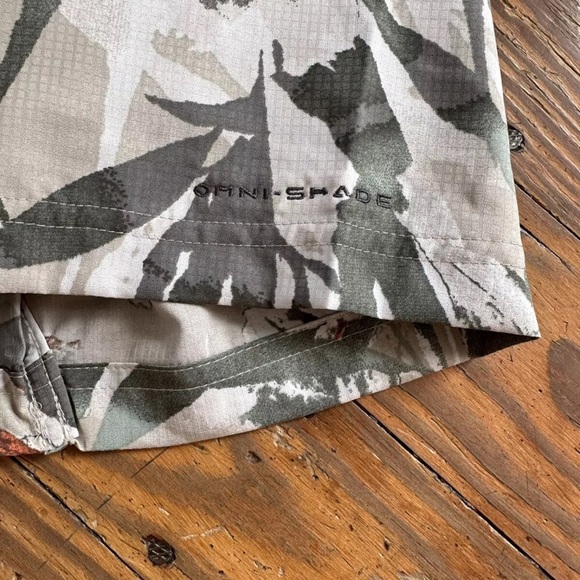 Columbia Men's Shirt 3XL Silver Ridge Short Sleeve Floral Camo MSRP$60.00 NWT - Picture 4 of 6